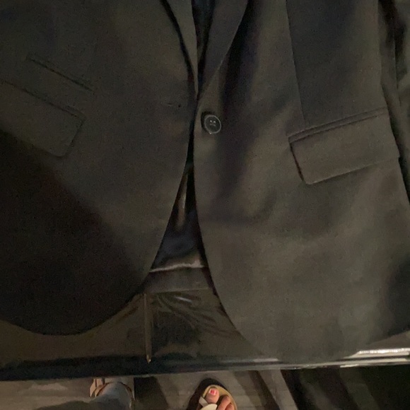 Charcoal grey blazer size 2 - Picture 2 of 3